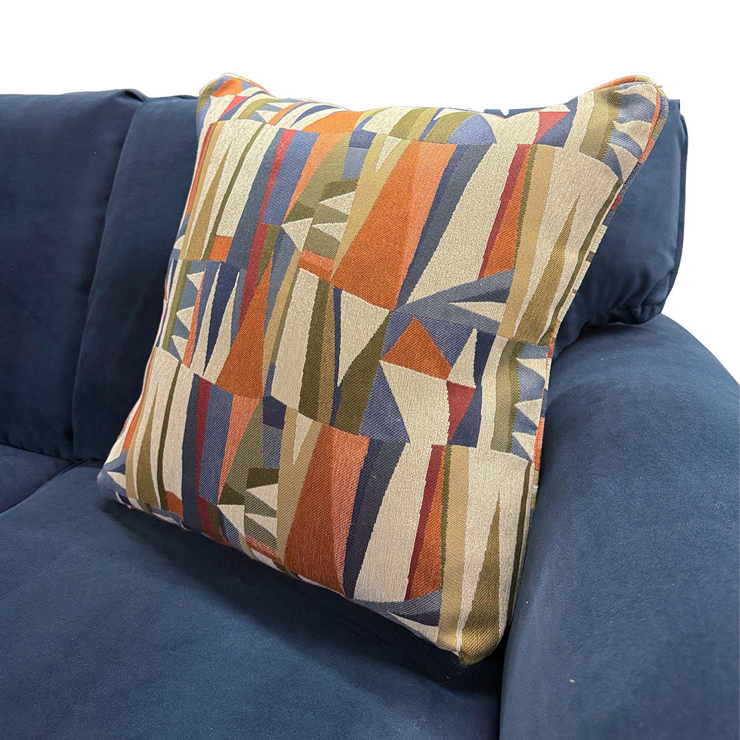 Blue Bella Sofa, Chair, and Ottoman from Fusion - Additional view 6