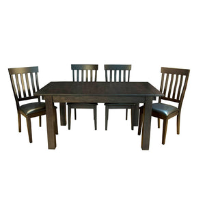 Mariposa Dining Set (5pc) - Gray