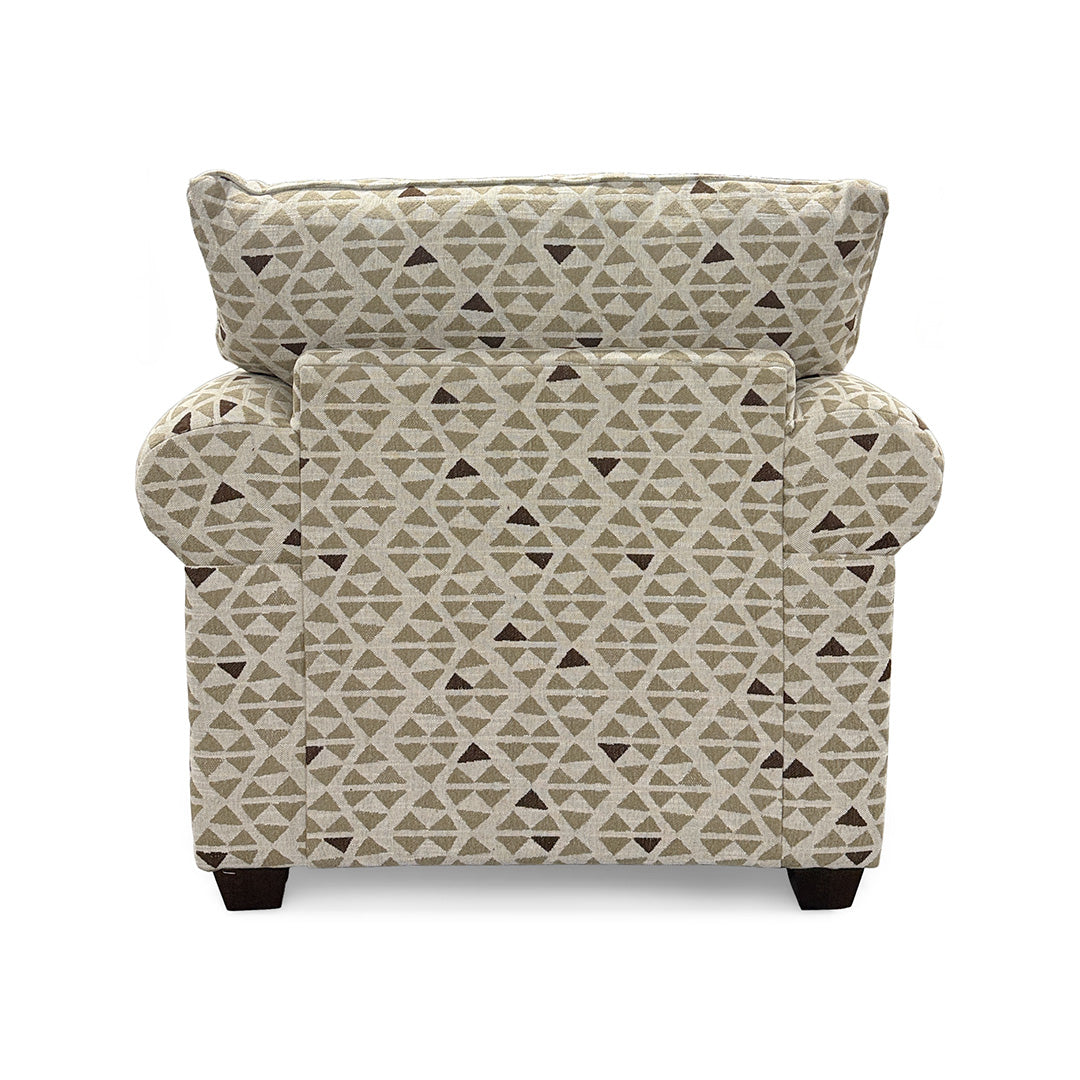 Billie Accent Chair from Fusion in Beige, Made in USA - Additional view 5