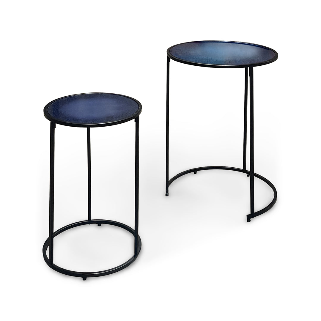Blue Moon Nesting Tables