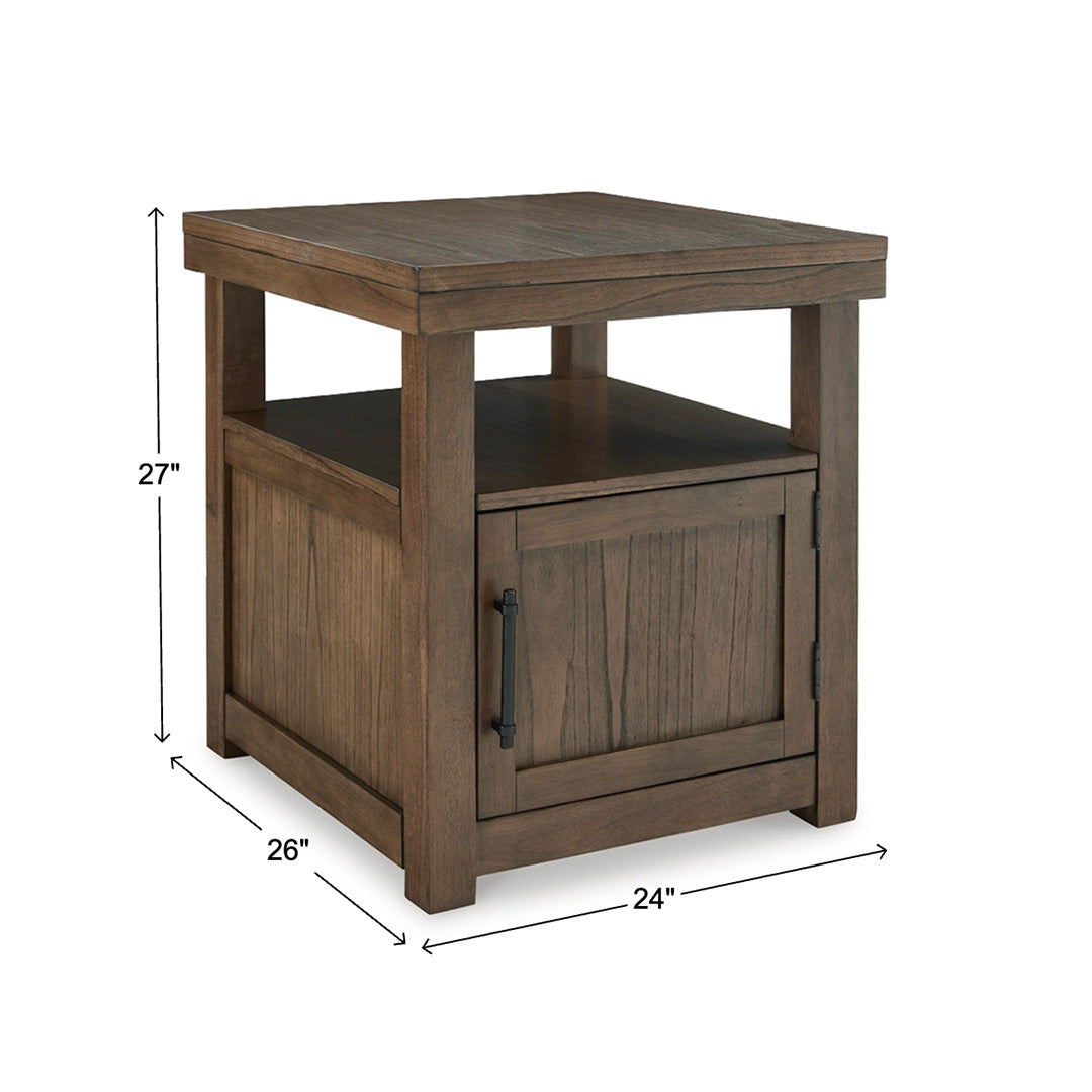 Mesa auxiliar Boardernest from Signature Design by Ashley in Marrón - Additional view 8