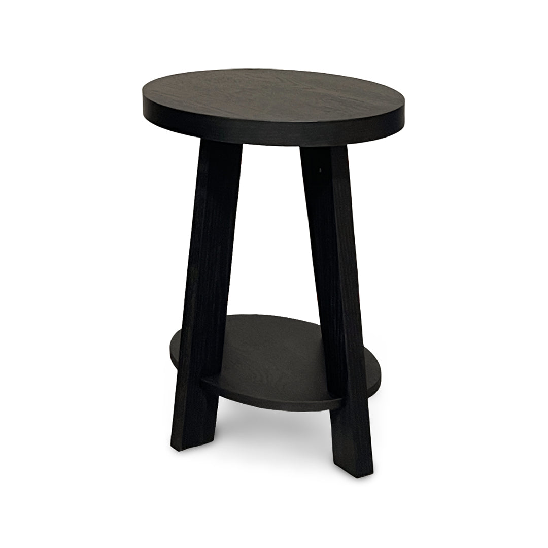Boho Oval End Table
