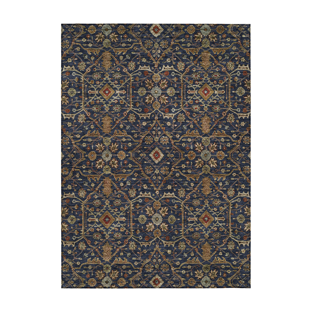 Brevard Navy Rug