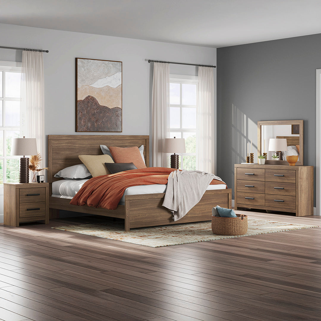 Broachmyn Mirror - Brown