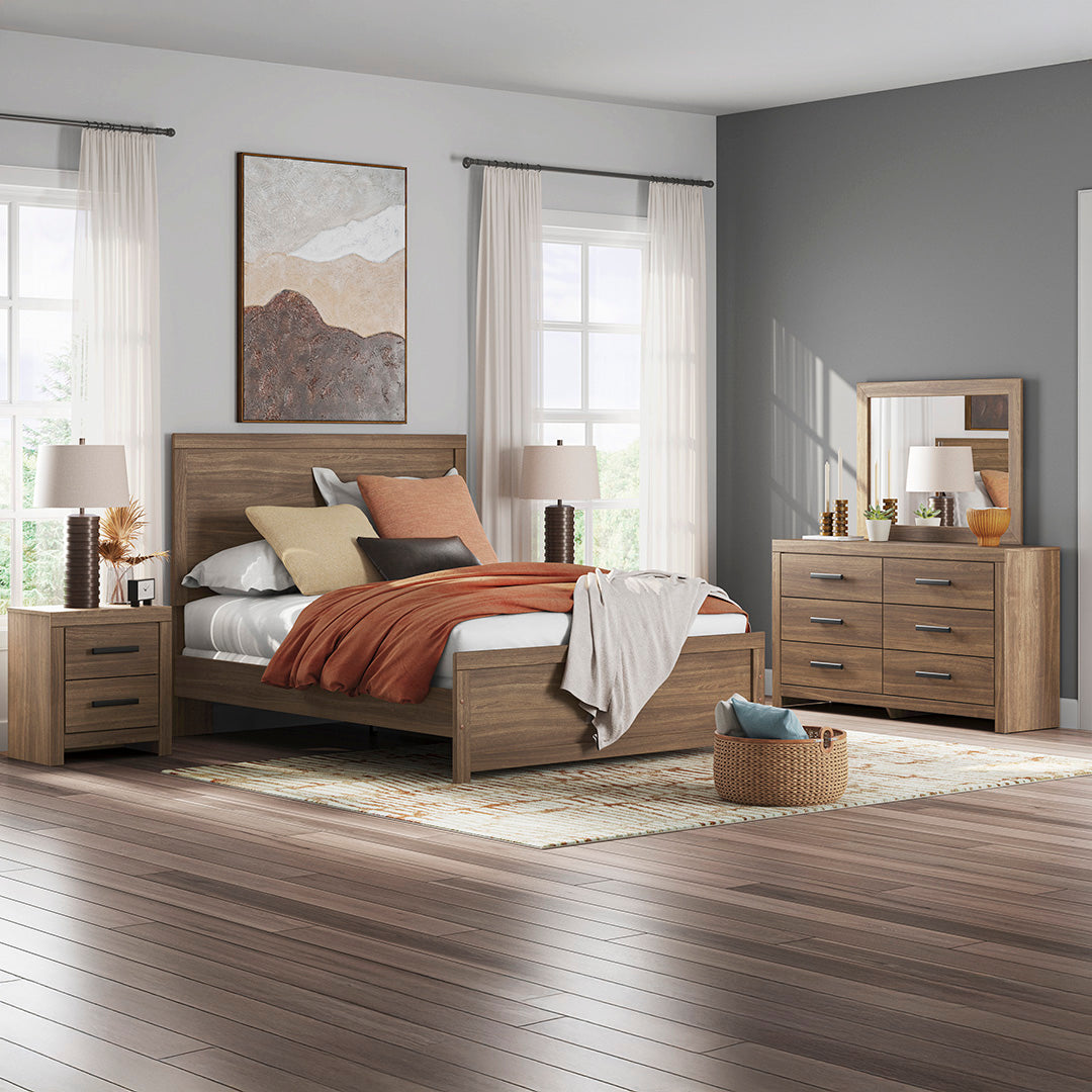 Broachmyn Bed - Brown