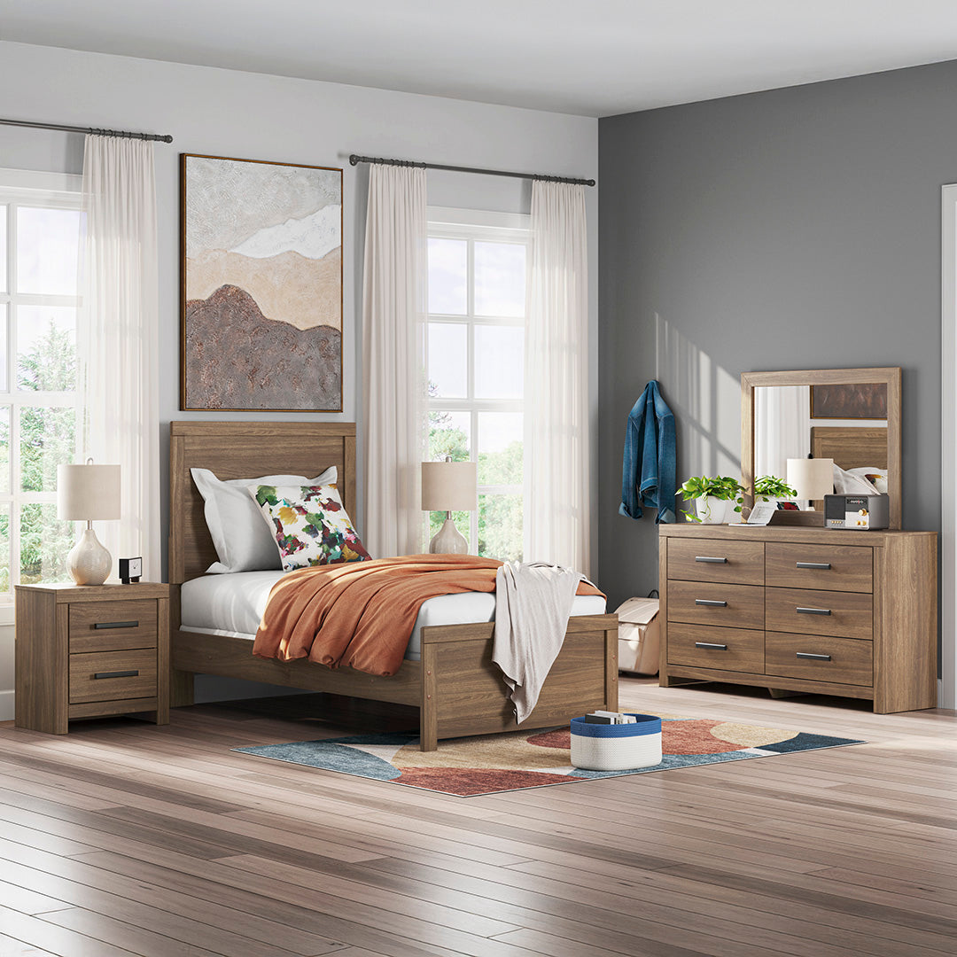Broachmyn Bed - Brown