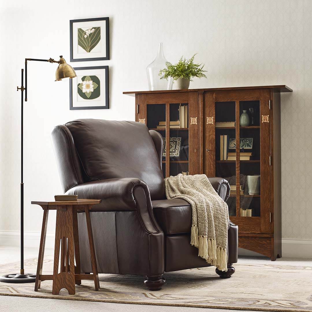 Harvey Ellis Bookcase with Inlay