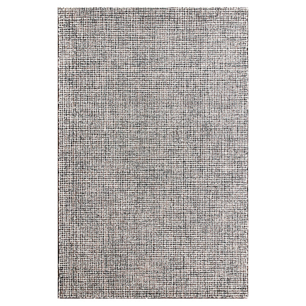 Criss Cross Gray Rug