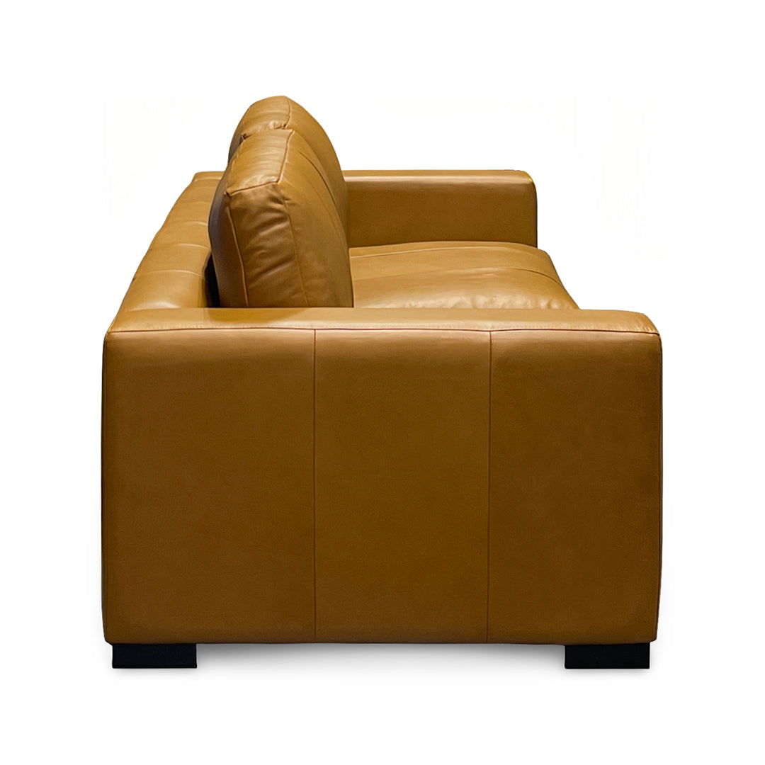 Brown Canyon Leather Sofa and Loveseat from GTR Leather - Leather detail