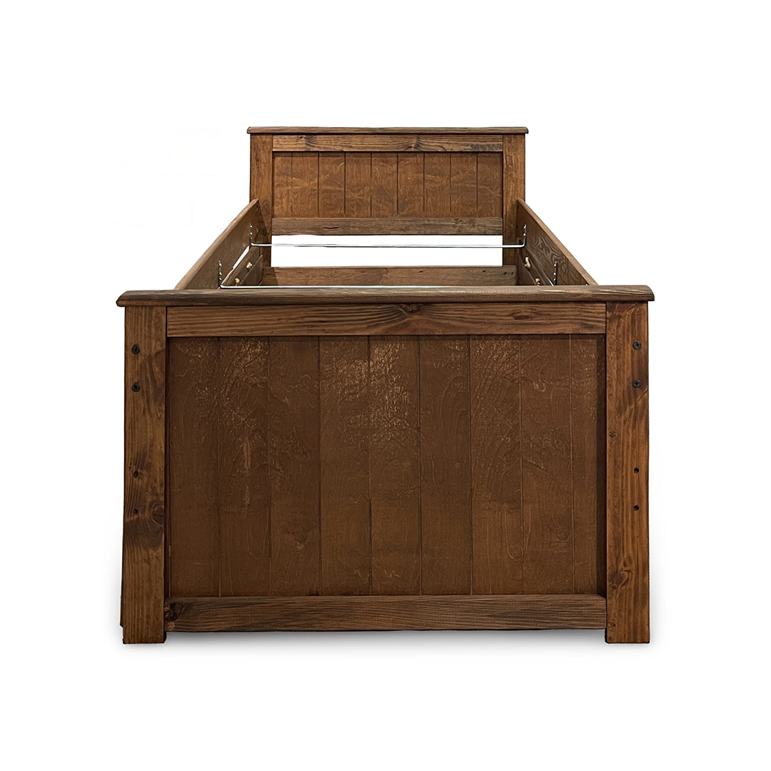 Quinn Chestnut Captains Bed - Twin