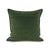 Cotton Velvet Pillow - Green