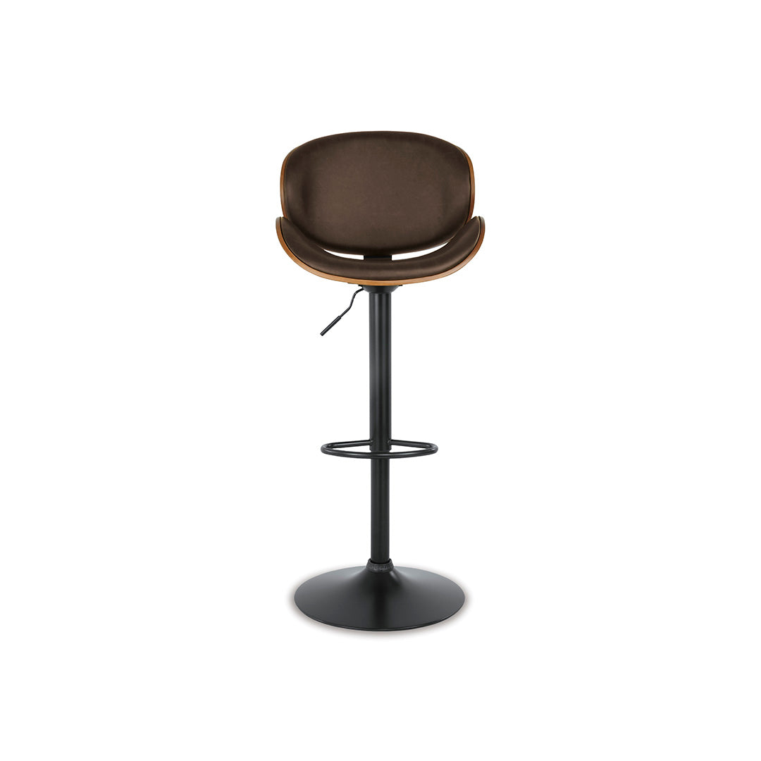 Adjustable Swivel Barstool - Black