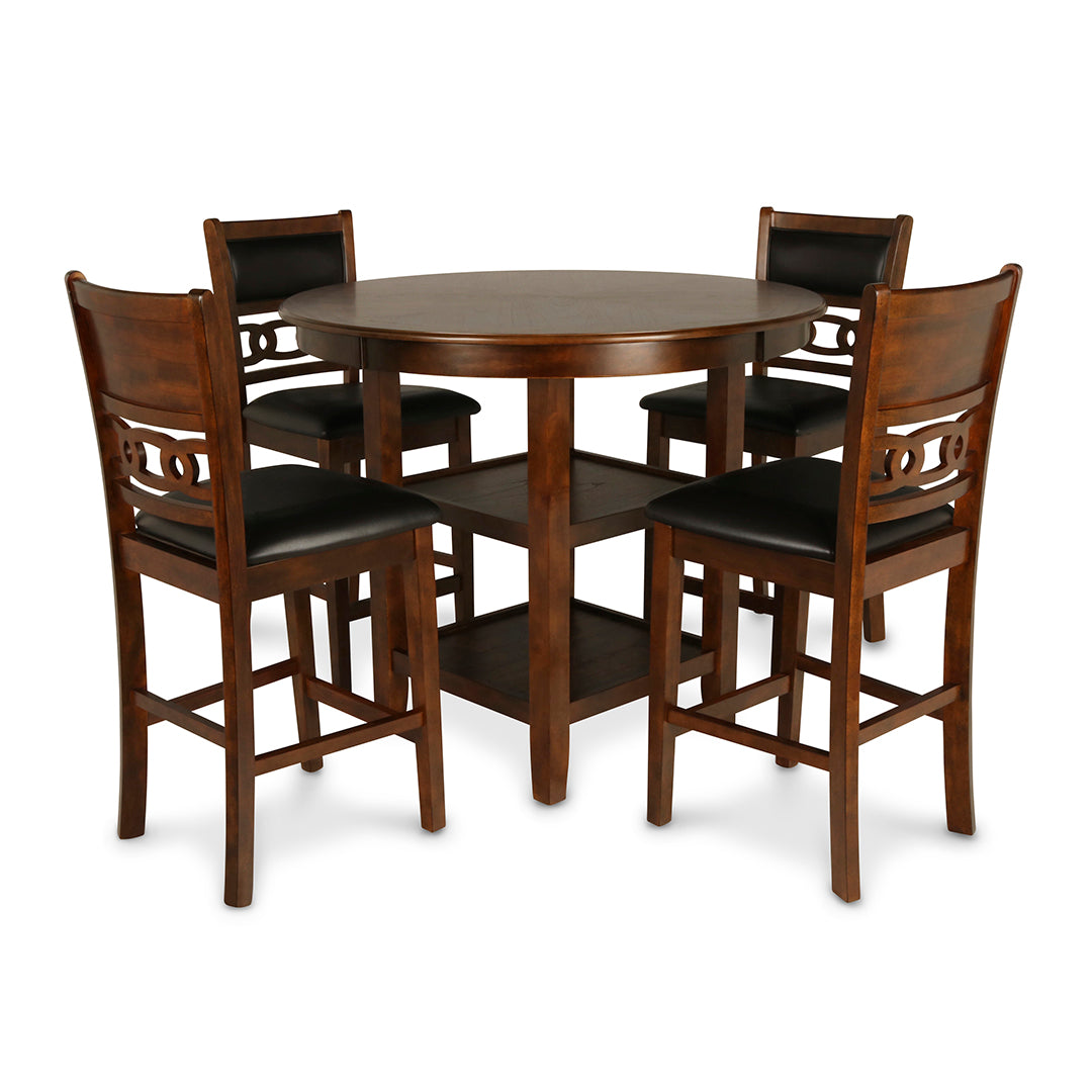 Juego de comedor de pub redondo Gia 