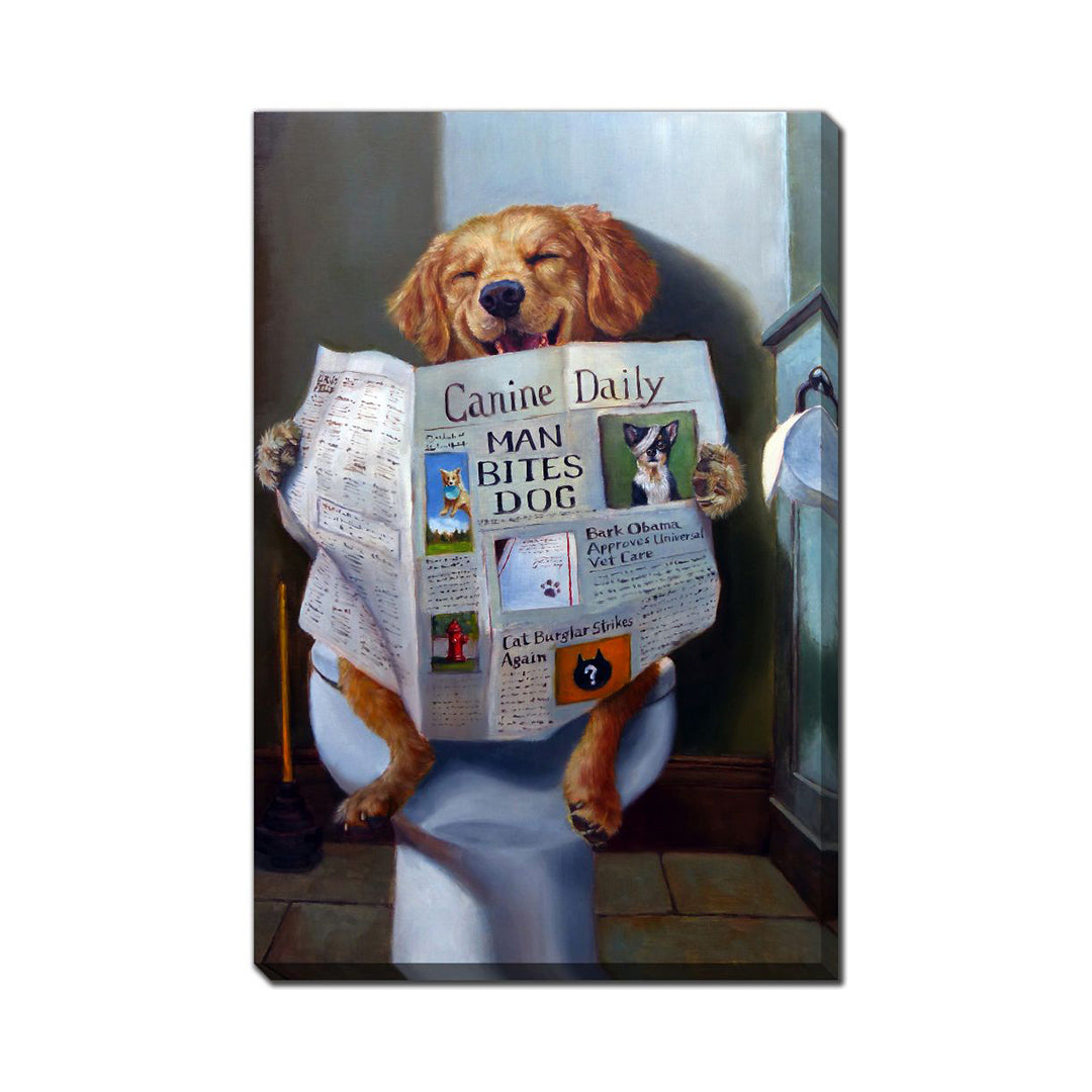 Perro se volvió gracioso 