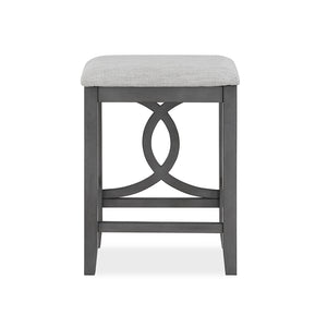 Bella Sofa Table with 2 Stools - Gray