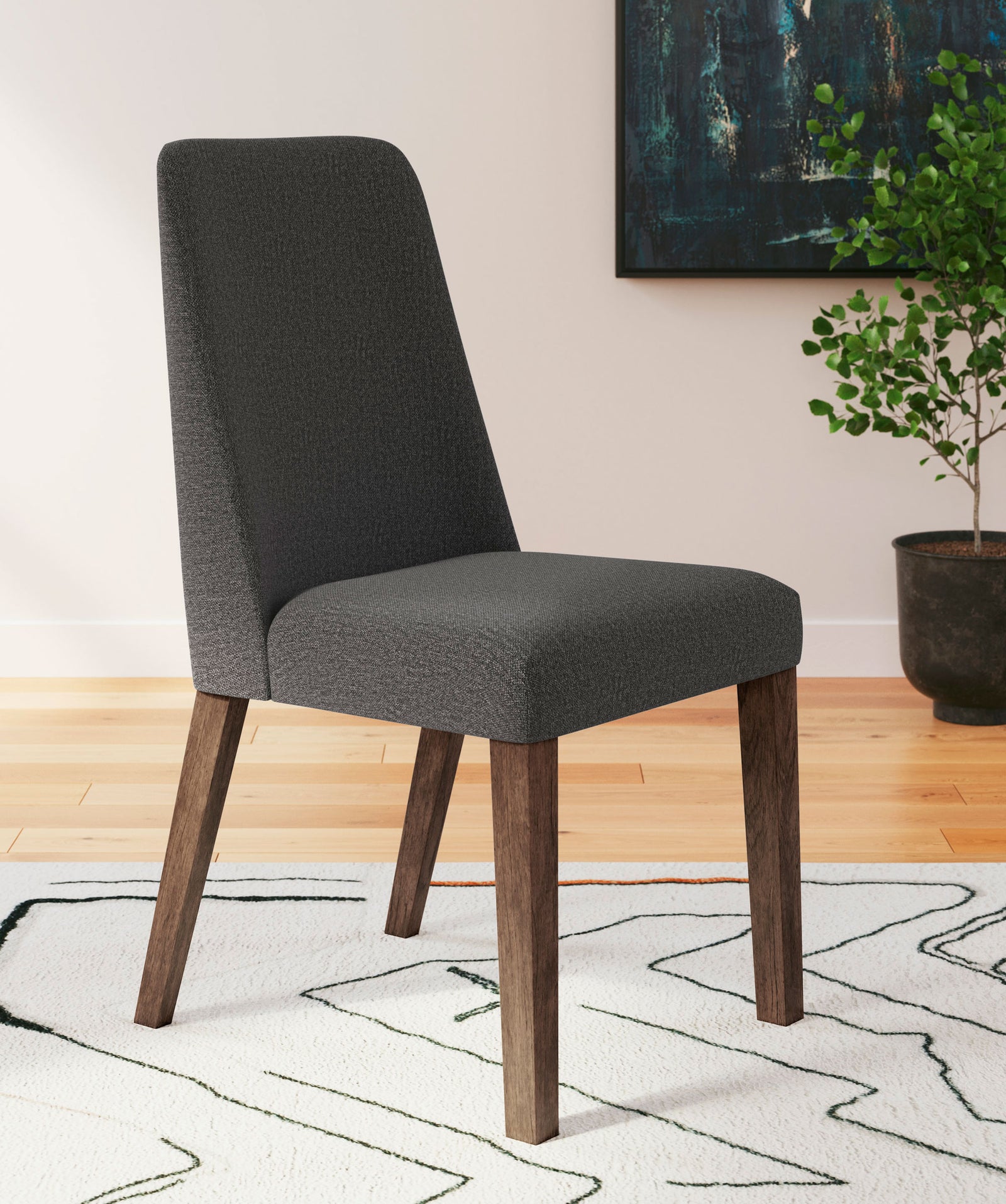 Lyncott Dining Chair - Charcoal