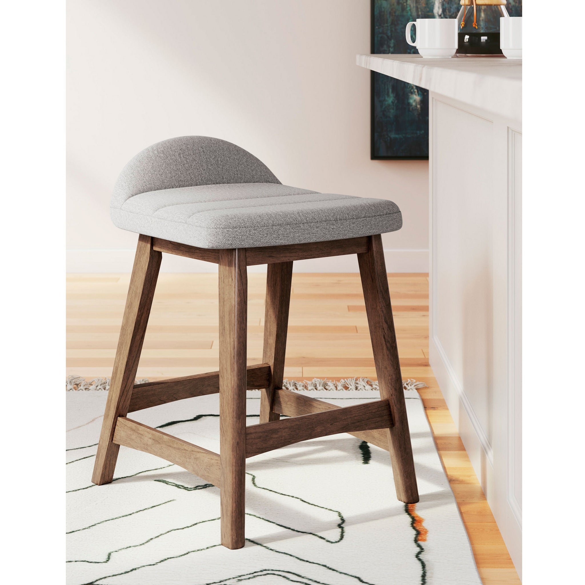 Gray wash bar online stools