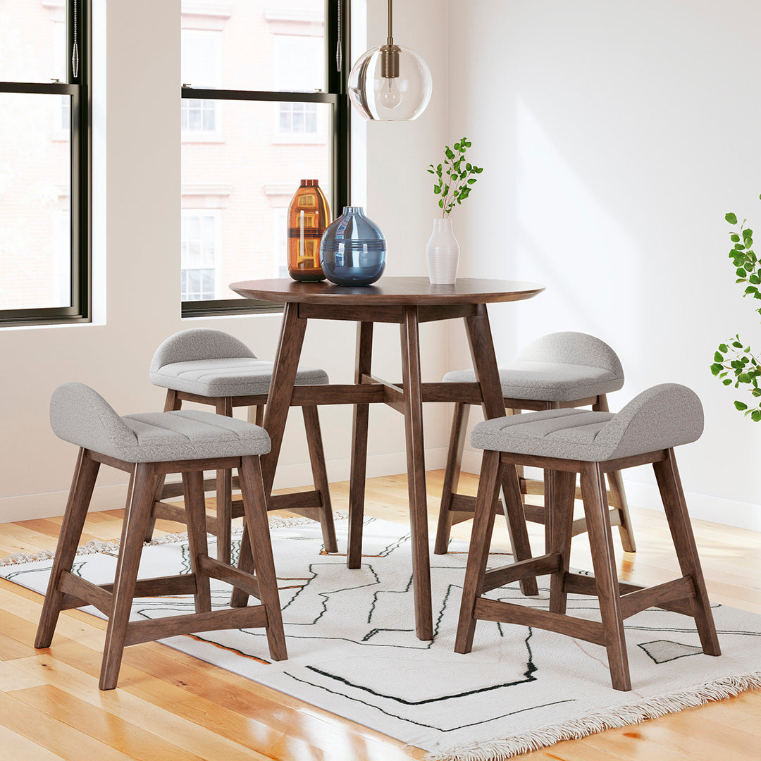 Lyncott Counter Height Bar Stool - Gray