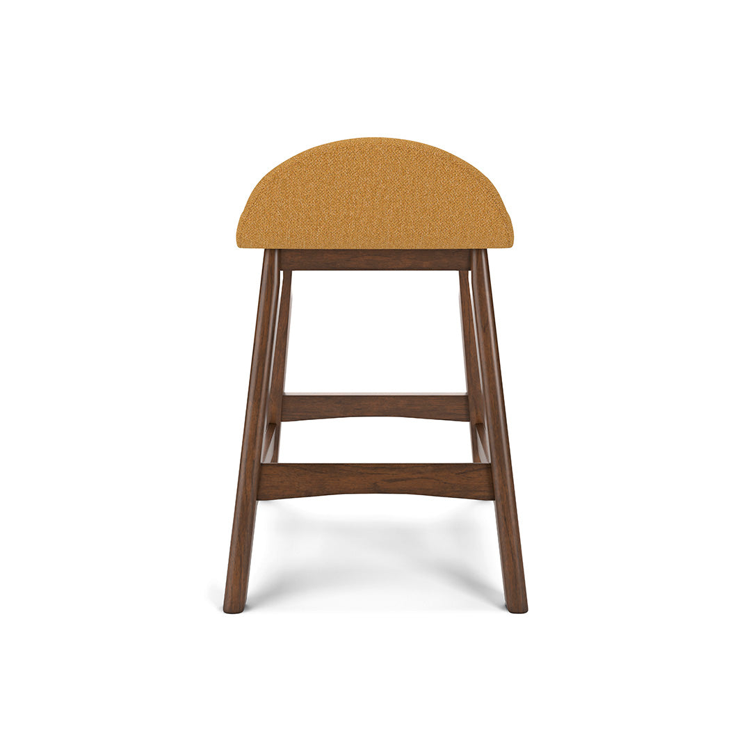 Lyncott Counter Height Bar Stool - Mustard