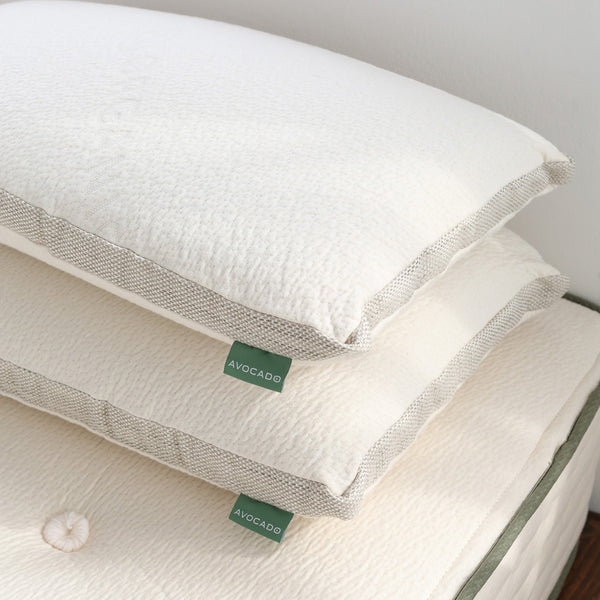 Avocado Molded Latex Pillow