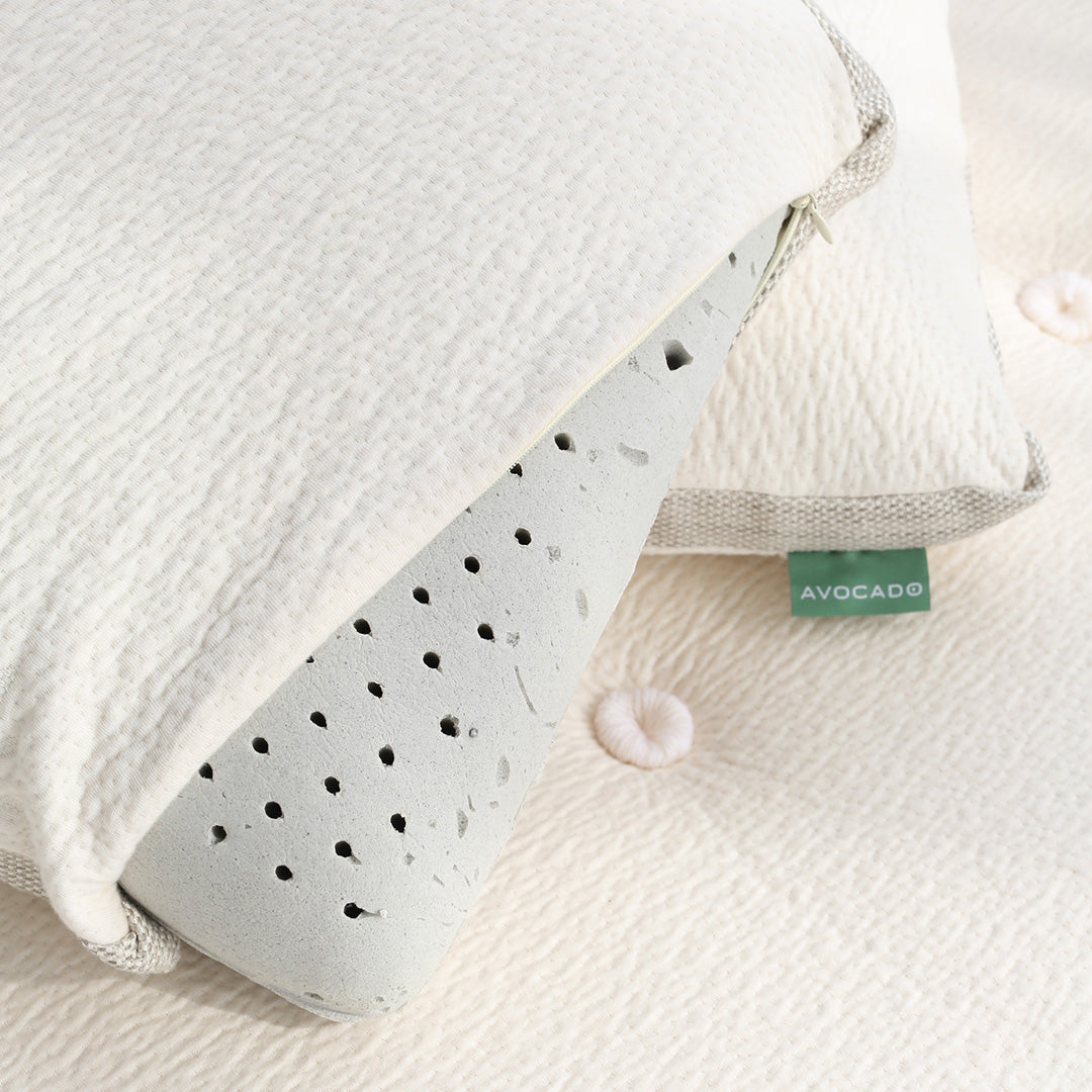 Avocado Molded Latex Pillow