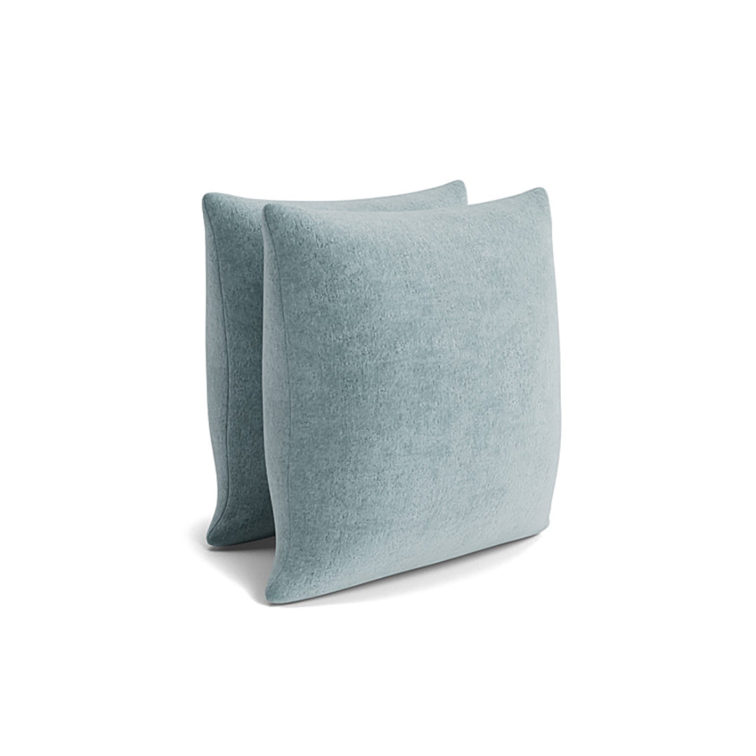 Joybird light blue accent throw pillows