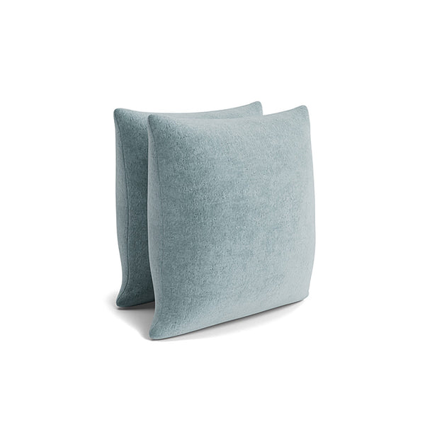 Joybird light blue accent throw pillows