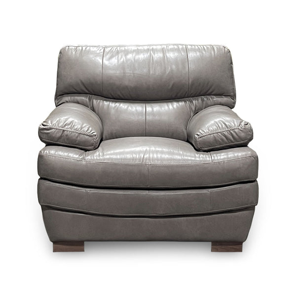 Denver Leather Chair - Furniture Fair