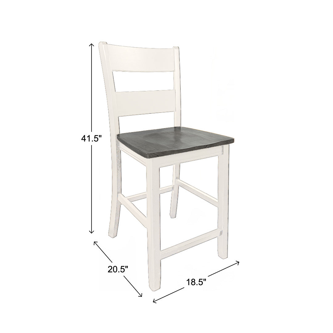 Drake Dining Chair from Worldwide Designs in White - White finish