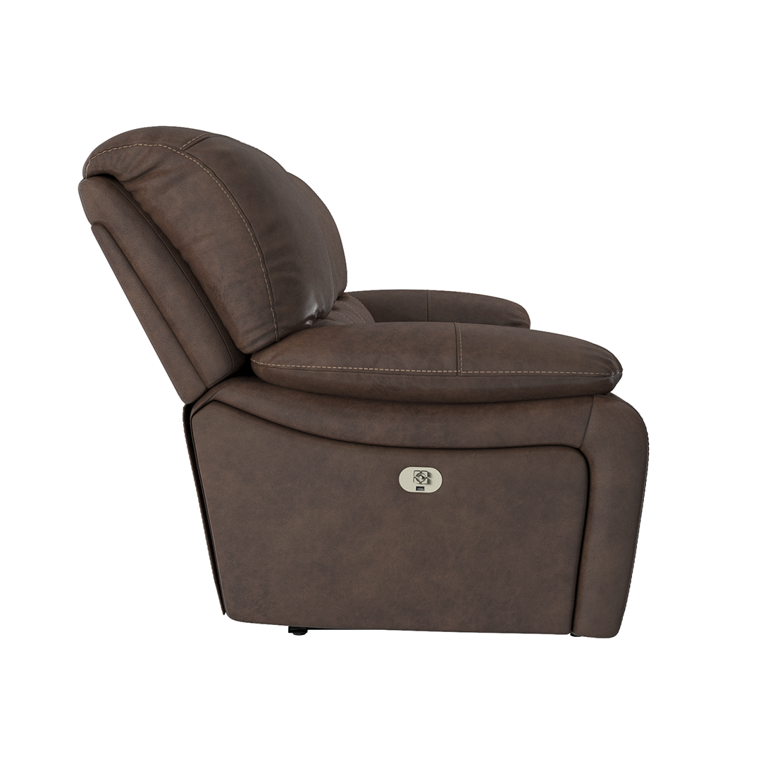 Dylan Leather Power Sofa