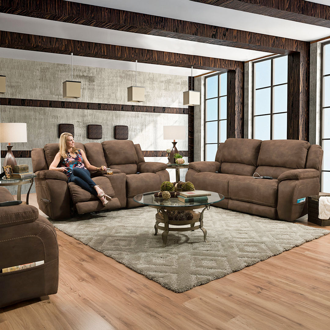 Perdido Power Reclining Sofa and Loveseat