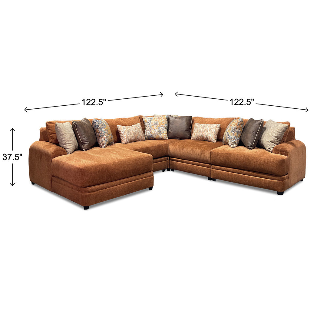 Elsa Left Chaise Sectional