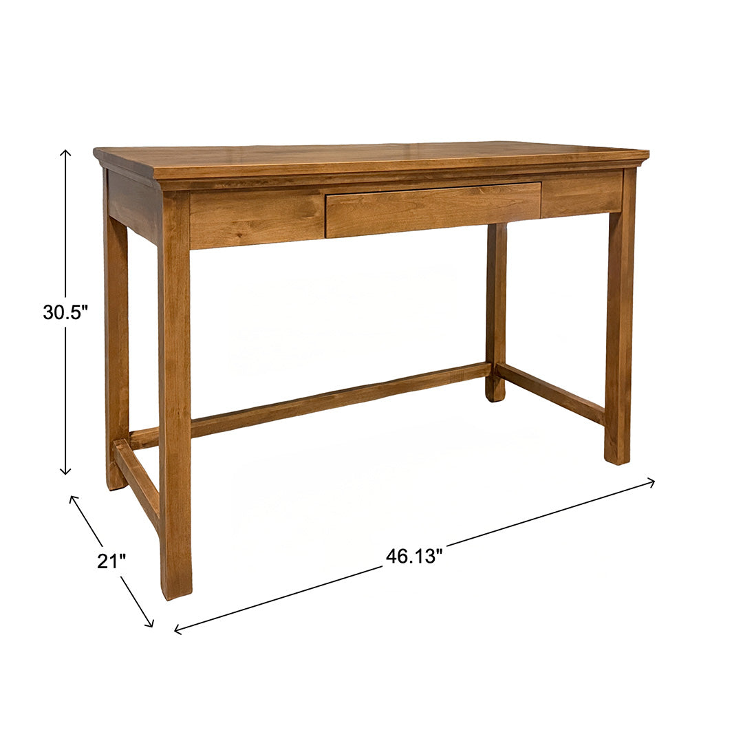 Emmerson Writing Desk from Archbold Furniture Company in Brown Solid Wood, Made in USA - Additional view 10