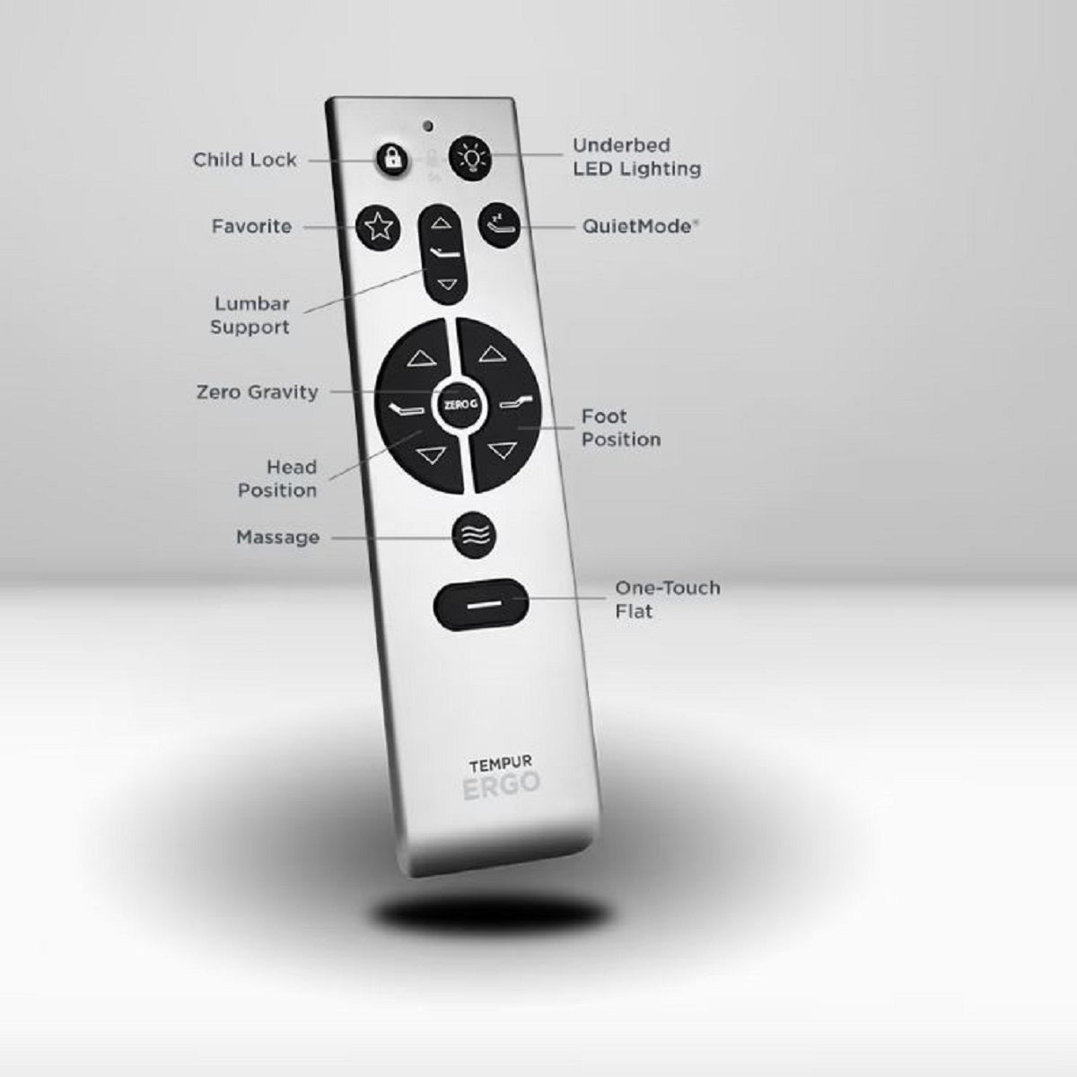 Base ajustable TEMPUR-Ergo® 3.0 