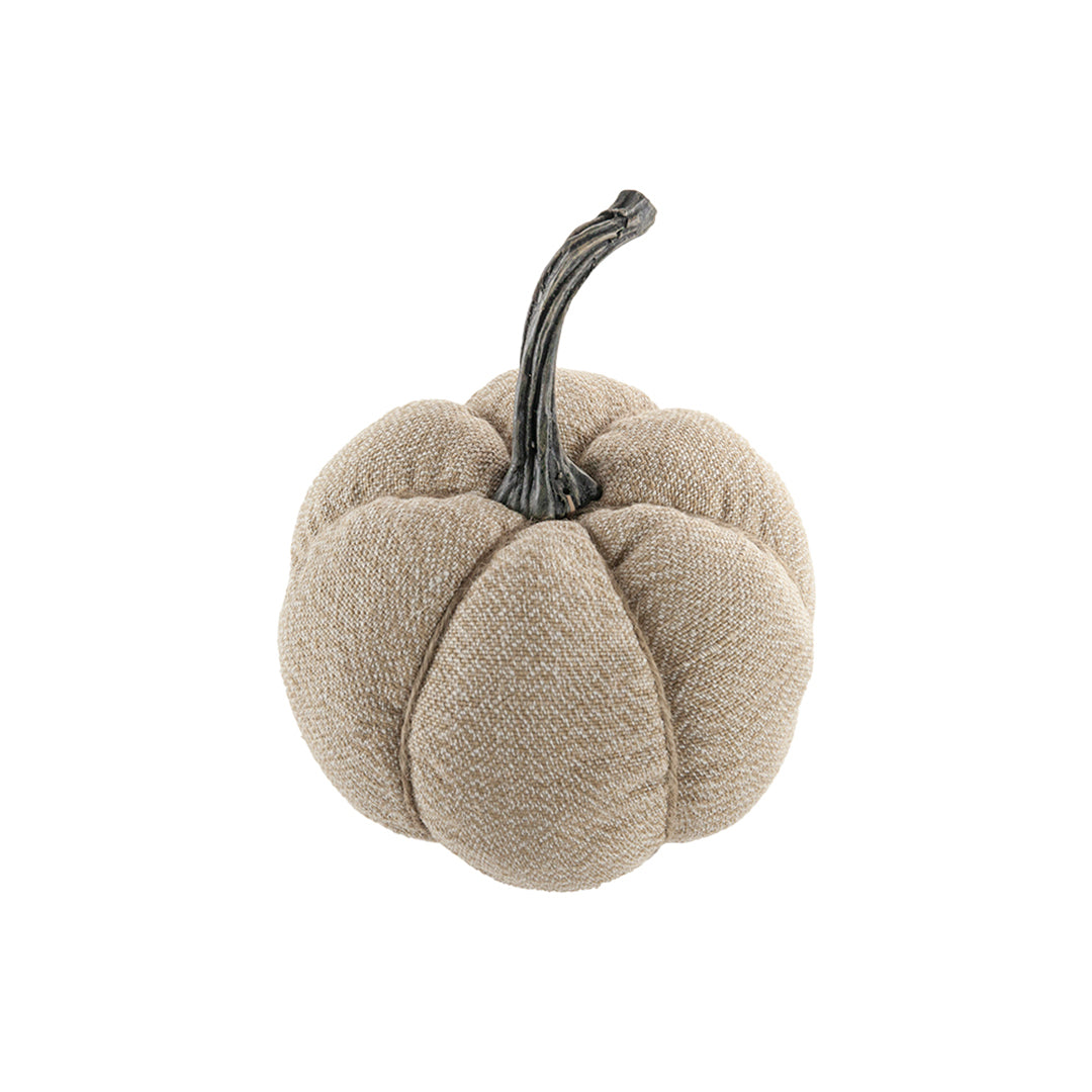 Fabric Pumpkin - Beige