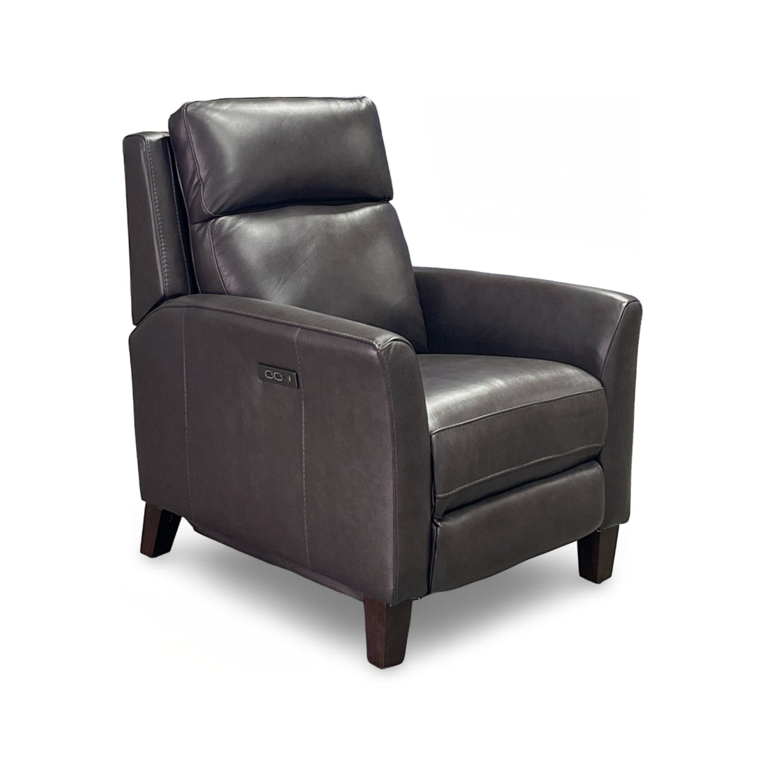 Fairchild Leather Power High Leg Recliner