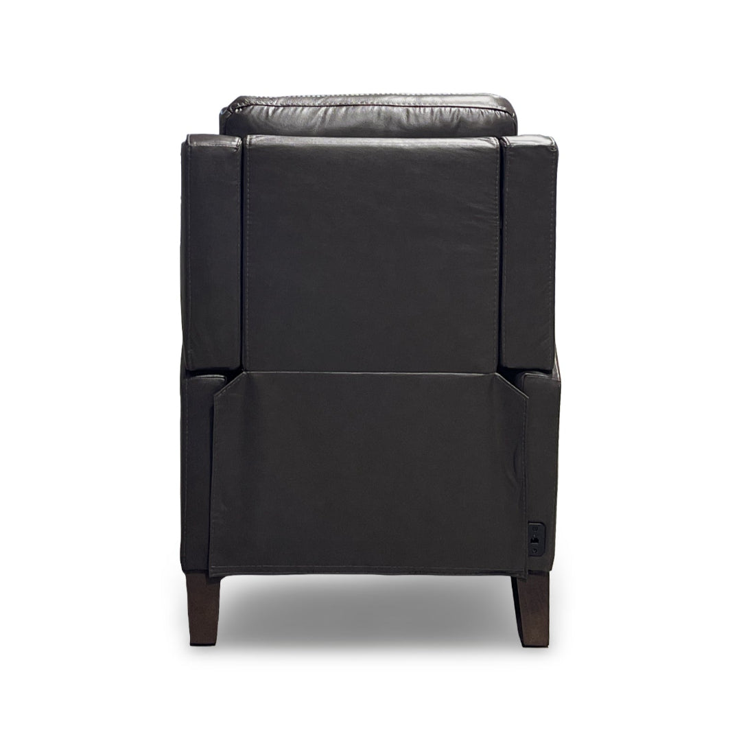 Fairchild Leather Power High Leg Recliner