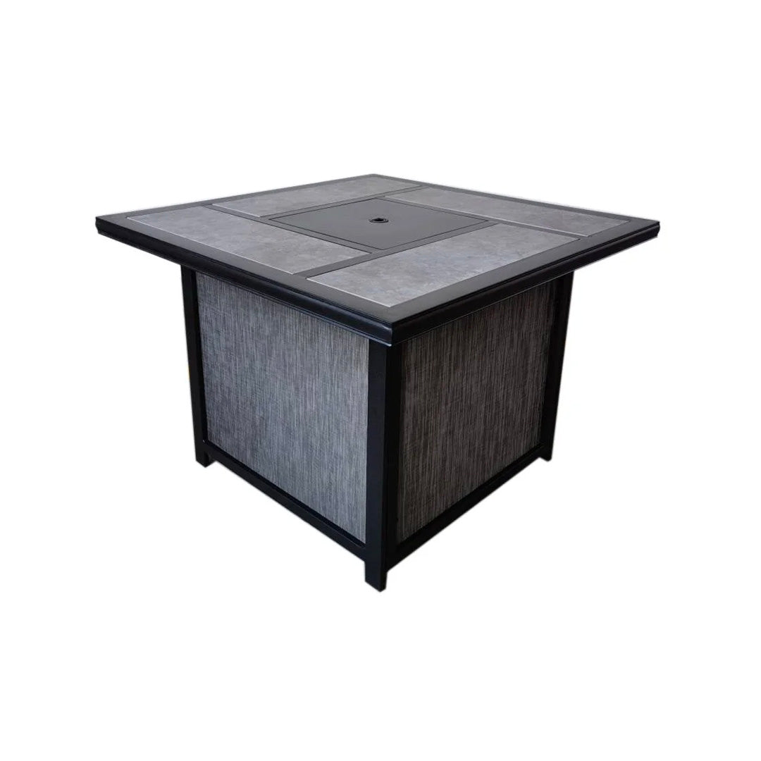 Franklin Gas Fire Pit Set (5pc) - Furniture Fair