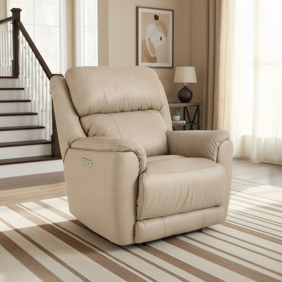 Grace Leather Zero-G Power Recliner