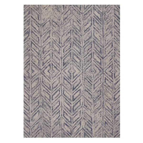 Gramercy Blue Heather Herringbone