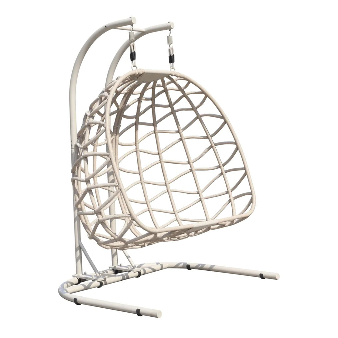 Double Basket Rope Chair