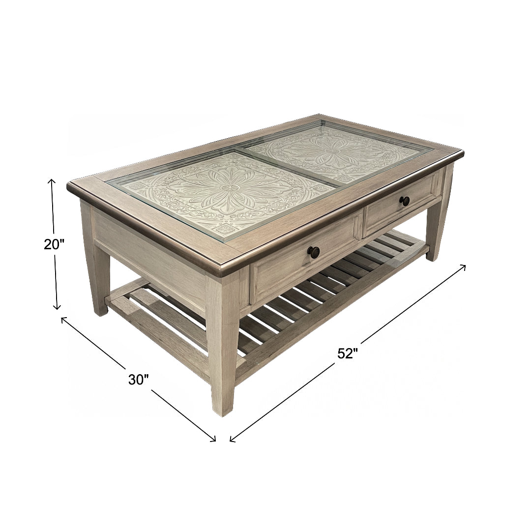 White Heartland Cocktail Table from Liberty Furniture - Additional view 11