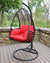 Hanging Basket Chair - Red