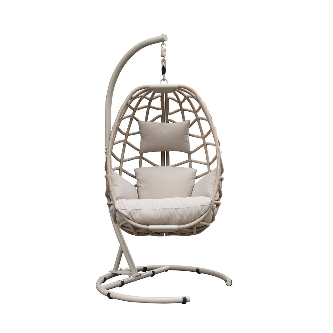 Single Basket Rope Chair