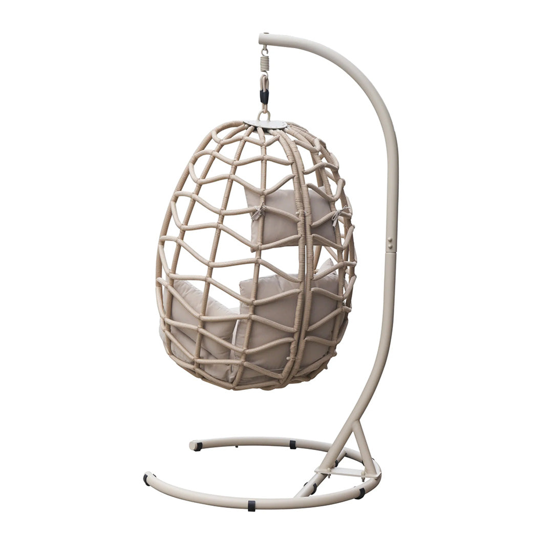 Single Basket Rope Chair