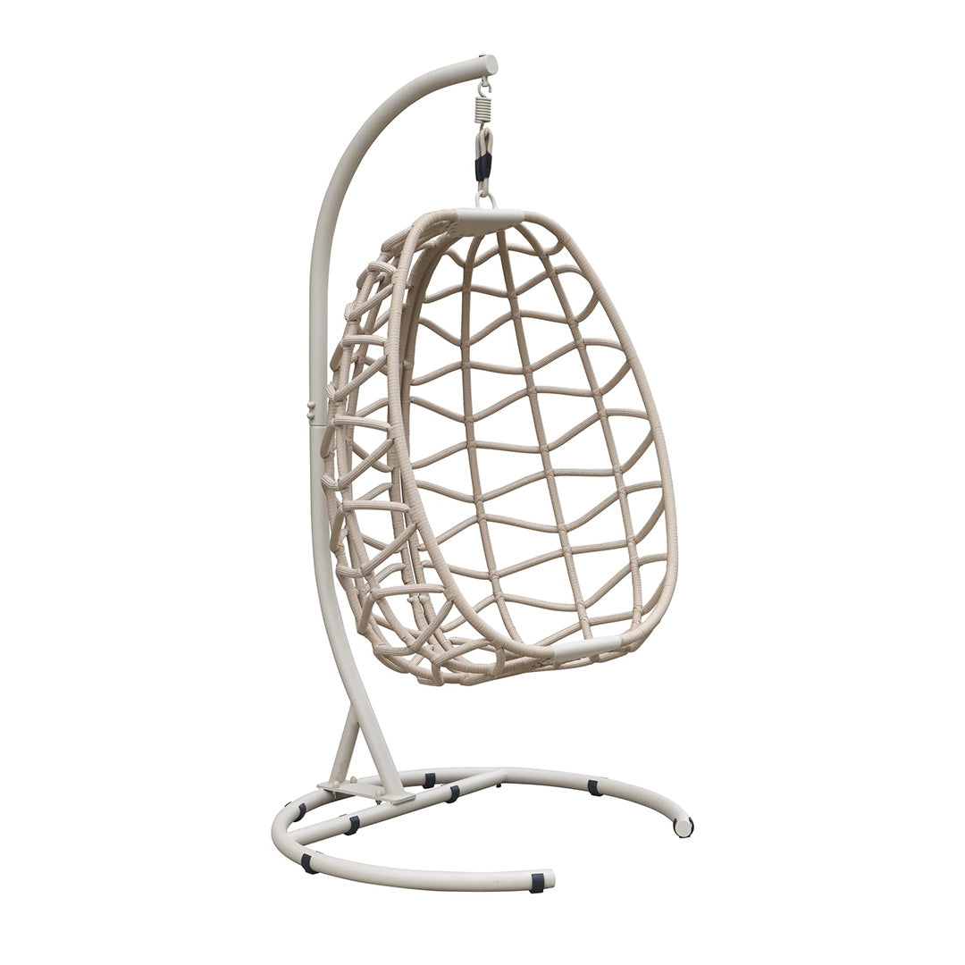 Single Basket Rope Chair