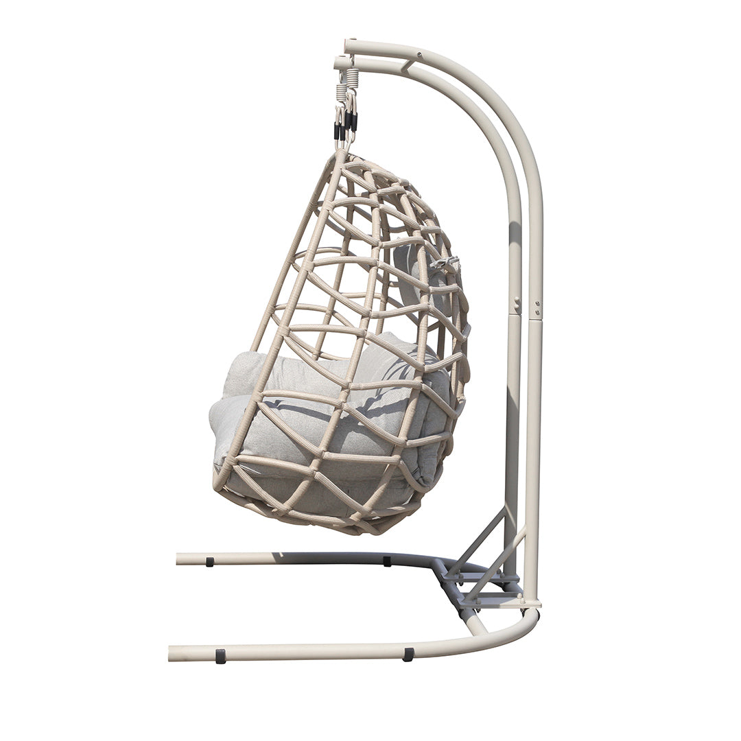 Double Basket Rope Chair