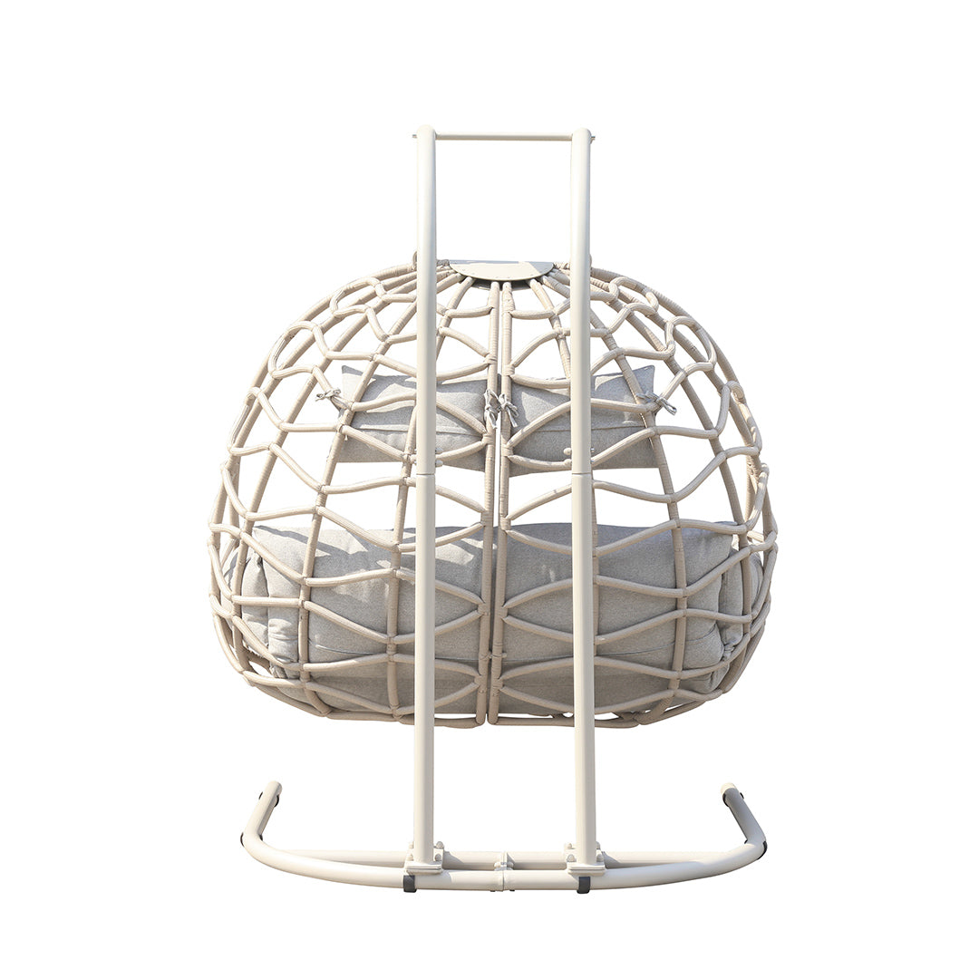 Double Basket Rope Chair