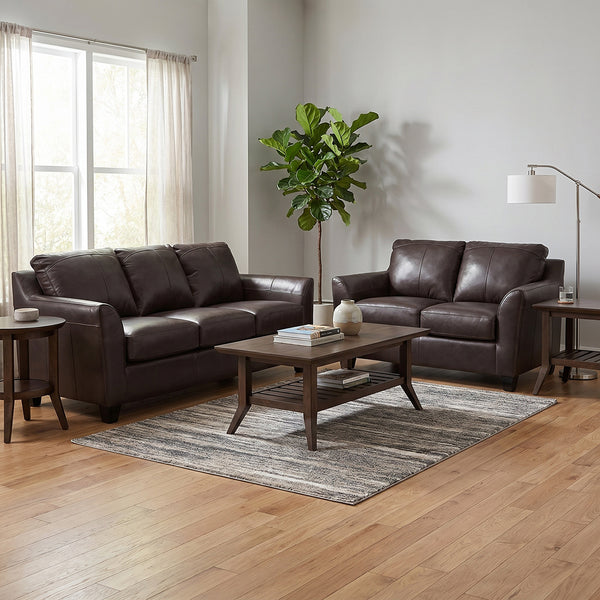 Josh Leather Sofa - Furniture Fair