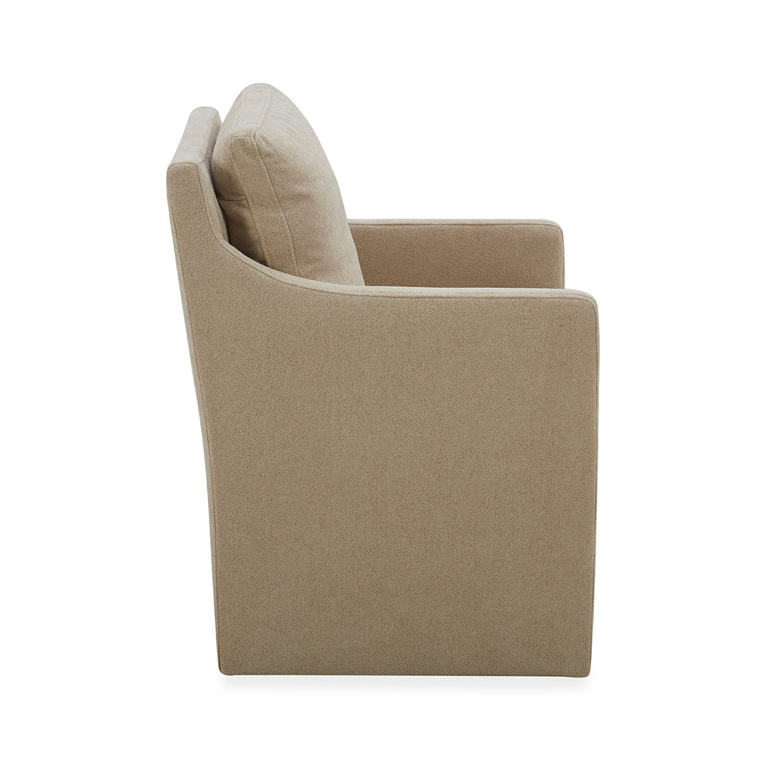 Elite Upholstered Dining Arm Chair